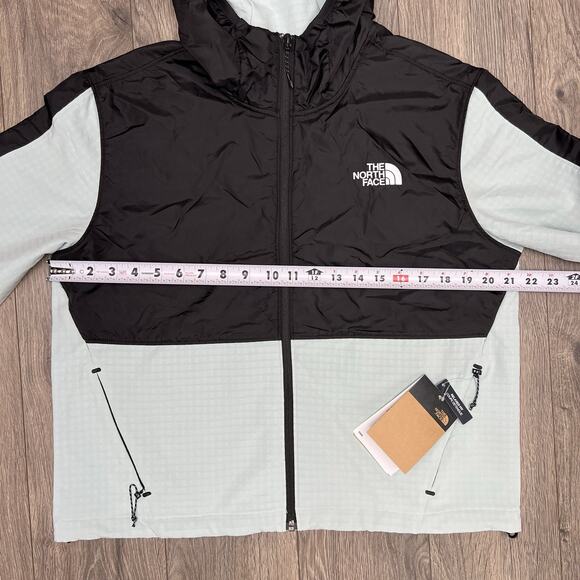 The North Face Jacket Size Large Womens Muted Pine Green Tekware Grid Hybrid - Picture 5 of 14